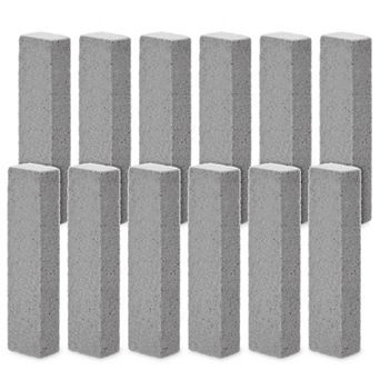 12-pack Pumice Stones For Cleaning - Toilet Bowl Cleaner (gray)