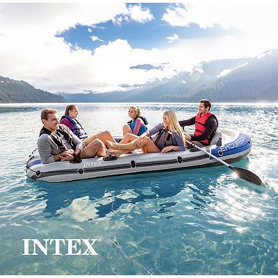 Intex inflatable sold boat