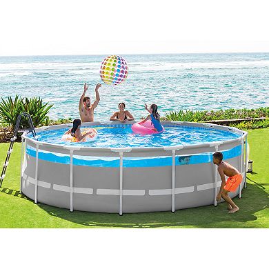Intex 26729EH 16ft x 48in Clearview Prism Above Ground Swimming Pool with Pump