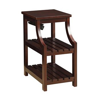 Modish Side Table (USB), Espresso