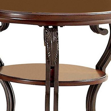 May Transitional Style Side Table