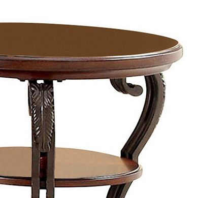 May Transitional Style Side Table