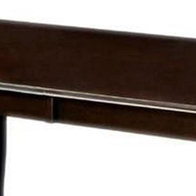 Woodside Contemporary Dining Table, Expresso Finish