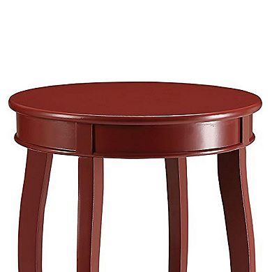 Trendy Side Table, Red