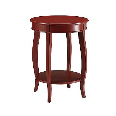 Trendy Side Table, Red