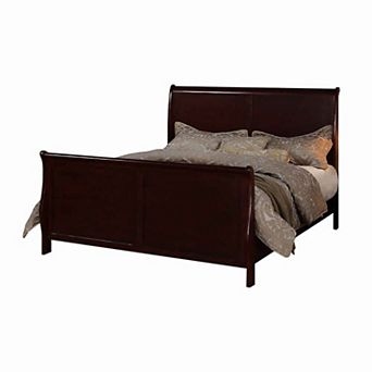 Astonishing Queen Louis Phillippe Bed , Cherry