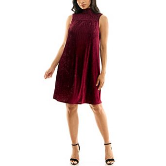 Women's Nina Leonard Smocked Shift Dress