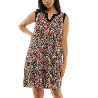 Women's Nina Leonard Bodre Float Dress