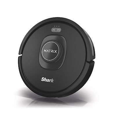 Shark Matrix Robot Vacuum with Self-Cleaning Brushroll for Pet Hair, No Spots Missed on Carpets and Hard Floors, Precision Home Mapping, WiFi Black/Silver, RV2310