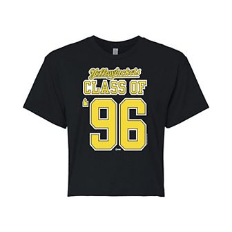 Juniors' Yellowjackets Class Of '96 Crop Tee