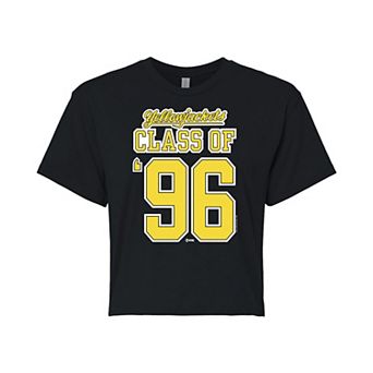 Juniors' Yellowjackets Class Of '96 Crop Tee