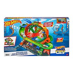 Hot Wheels Flame Jump Wall Track