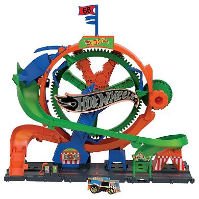 Mattel Hot Wheels City Ferris Wheel Whirl Playset