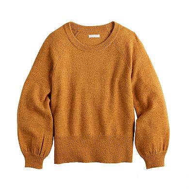 Women's LC Lauren Conrad Crewneck Raglan Sweater