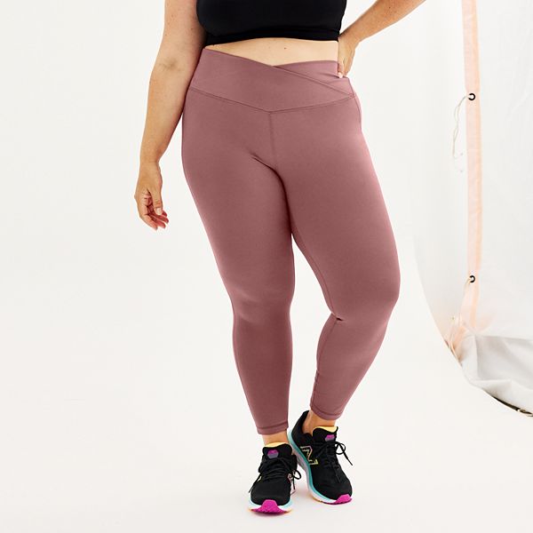 Plus Size Tek Gear® Ultra Stretch Crisscross Leggings