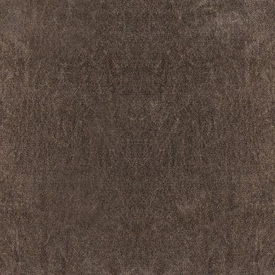 Square Fabric Throw Pillow with Solid Color and Piped Edges, Taupe Brown