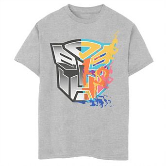Boys 8-20 Transformers Wild Colors Autobots Badge Graphic Tee