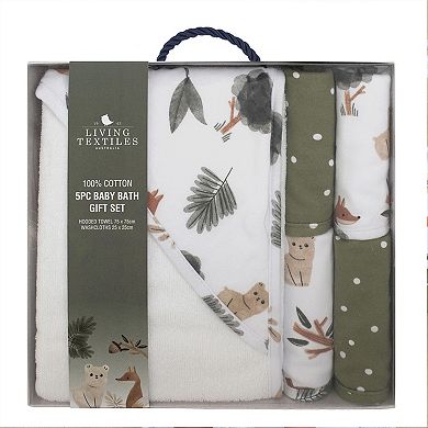 Living Textiles 5-Pack Forest Retreat Bath Gift Set