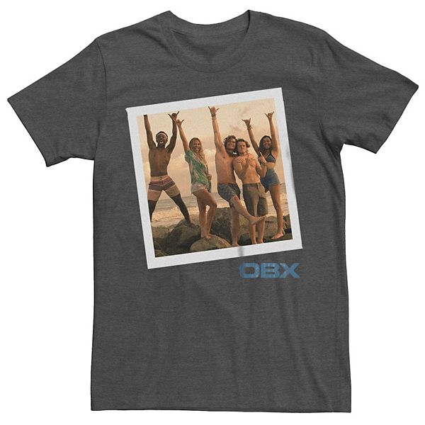 Men's Outer Banks Group Photo At The Beach Graphic Tee