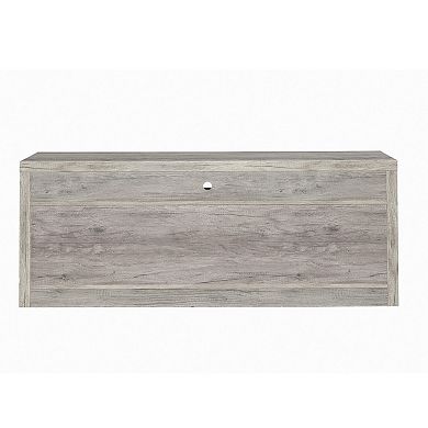 Fantastic Gray driftwood tv console