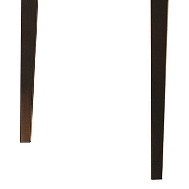 Modish Oval Shaped Wooden Dining Table, Brown