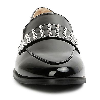 Rag & Co Meanbabe Women's Studded Loafers