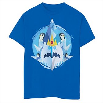 Boys 8-20 Adventure Time Ice Kingdom Tee