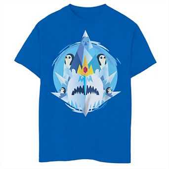 Boys 8-20 Adventure Time Ice Kingdom Tee