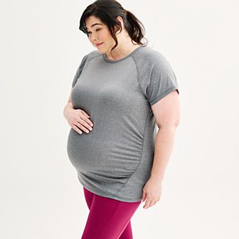 Plus Maternity Tek Gear® Dry Tek Tee