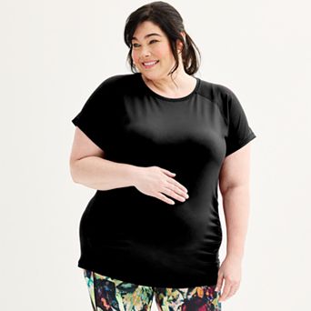Plus Maternity Tek Gear® Dry Tek Tee