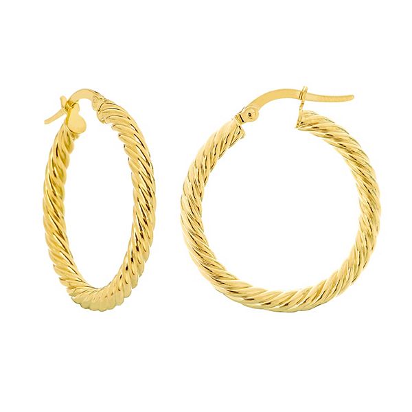 Kohls Gold Hoop Earrings