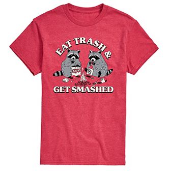 Men's "Eat Trash Get Smashed" Graphic Tee
