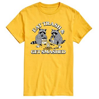 Men's "Eat Trash Get Smashed" Graphic Tee
