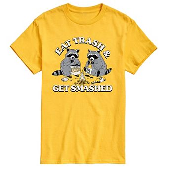 Men's "Eat Trash Get Smashed" Graphic Tee
