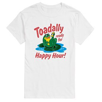 Men's "Toadally Ready For Happy Hour" Graphic Tee