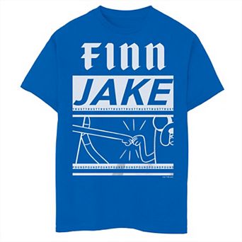 Boys 8-20 Adventure Time Finn & Jake Fist Bump Graphic Tee