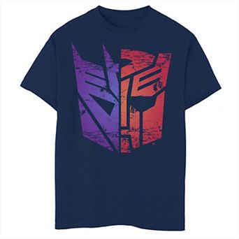 Boys 8-20 Transformers Decepticon Autobot Split Logo Graphic Tee