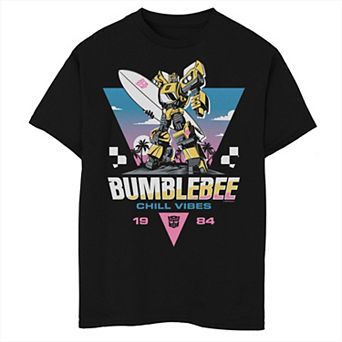 Boys 8-20 Transformers Bumblebee Chill Vibes Portrait Graphic Tee