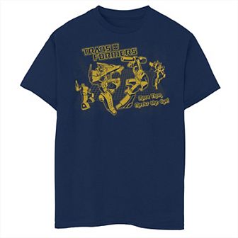 Boys 8-20 Transformers More Than Meets The Eye Battle Grid Graphic Tee