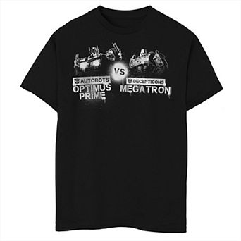 Boys 8-20 Transformers: War For Cybertron Optimus Prime Vs. Megatron Graphic Tee