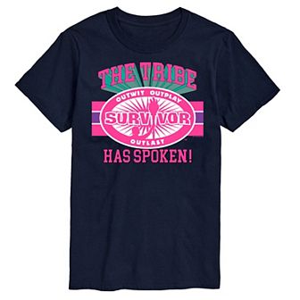 Big & Tall Survivor The Tribe Spoke Graphic Tee