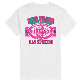 Big & Tall Survivor The Tribe Spoke Graphic Tee