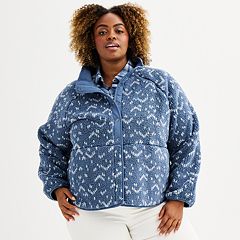 Kohls plus hotsell size rain jackets