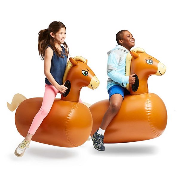 Inflatable RideOn Hop 'n Go Horses, Set of 2
