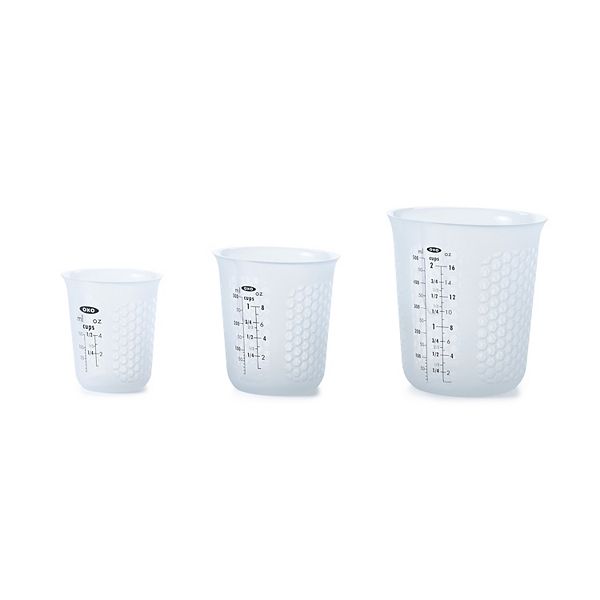 OXO Good Grips Angled Measuring Cup Set (3Pk.) - KnifeCenter - OXO1056988 -  Discontinued