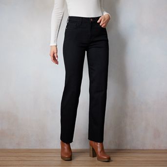 Women's LC Lauren Conrad Super High-Rise True Straight Jeans