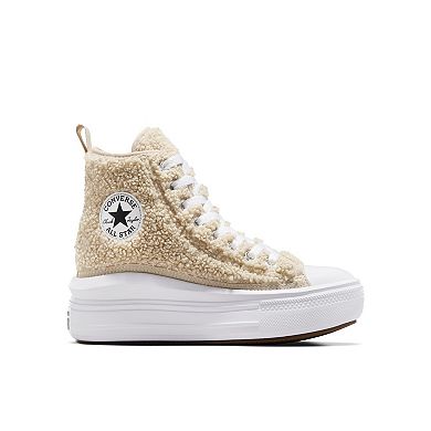 Converse Chuck Taylor All Star Move Winter Essential Girls' Platform Sneakers