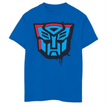 Boys 8-20 Transformers Autobots Pint Splatter Emblem Graphic Tee