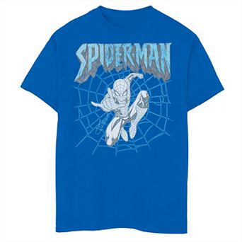 Boys 8-20 Marvel Spider-Man Sketched Logo Graphic Tee