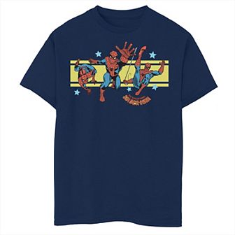 Boys 8-20 Marvel Spider-Man Sensational Line Up Graphic Tee